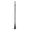 Z-Lite Helix 1 Light Outdoor Post Mounted Fixture, Black And Clear Seedy 591PHM-519P-BK - alternate 5